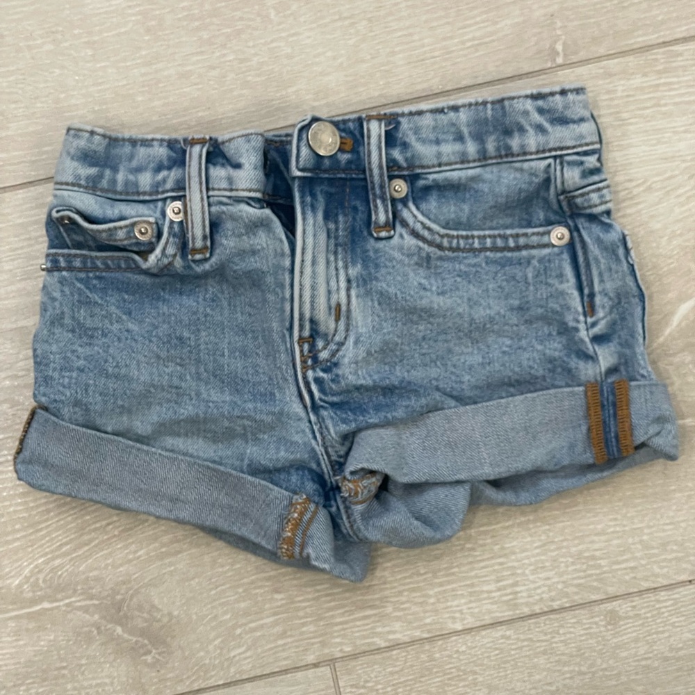 J Crew J.Crew Crewcuts Denim Jeans Roll Up Short Summer Size 4 MSRP $50
